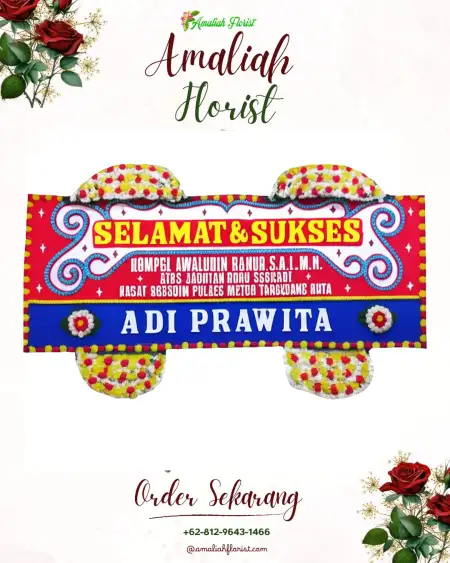 Papan Bunga Ucapan Selamat Ramsai